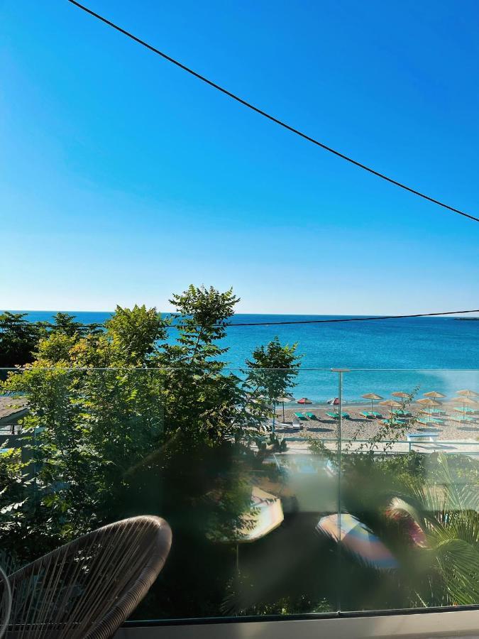 Delfini Beach Hotel & Suites Arhángelosz Kültér fotó