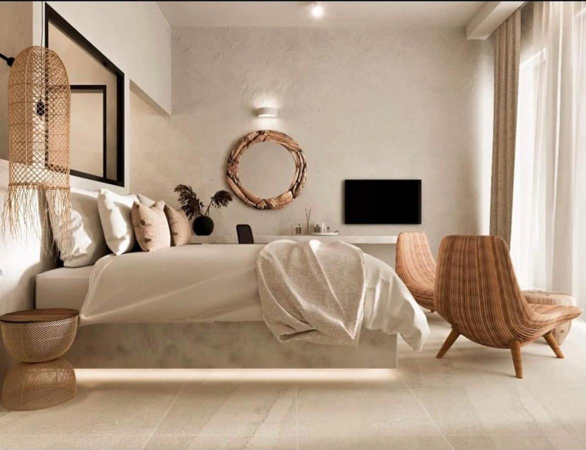Delfini Beach Hotel & Suites Arhángelosz Kültér fotó