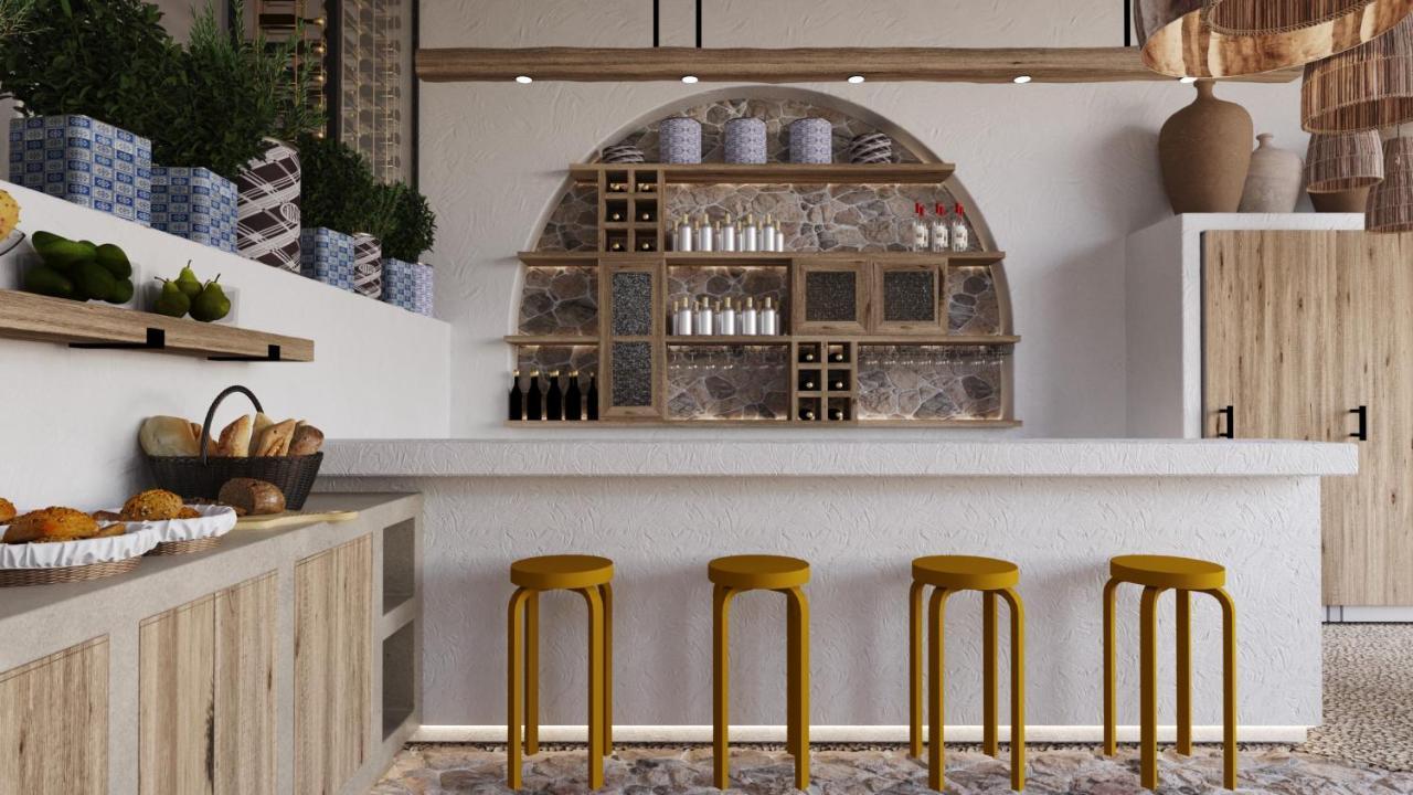 Delfini Beach Hotel & Suites Arhángelosz Kültér fotó