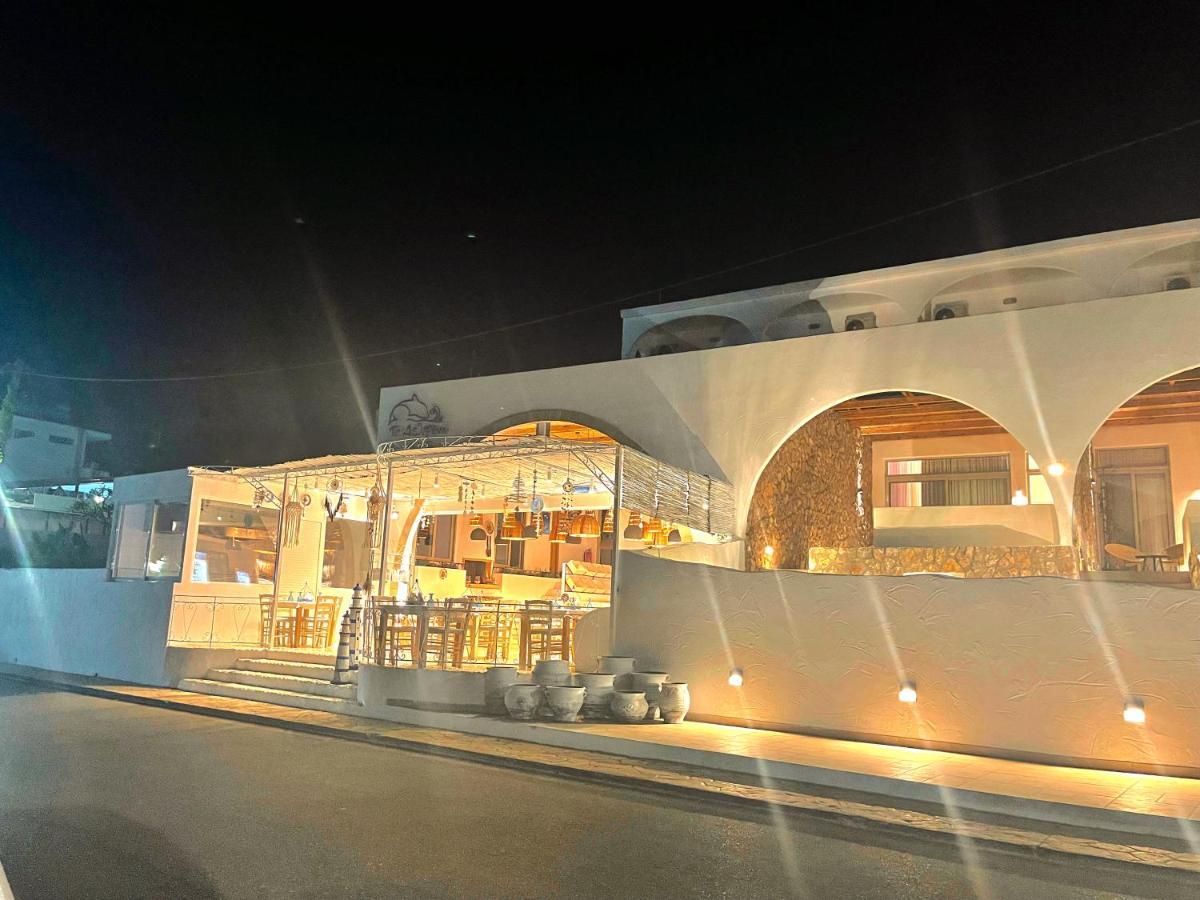 Delfini Beach Hotel & Suites Arhángelosz Kültér fotó