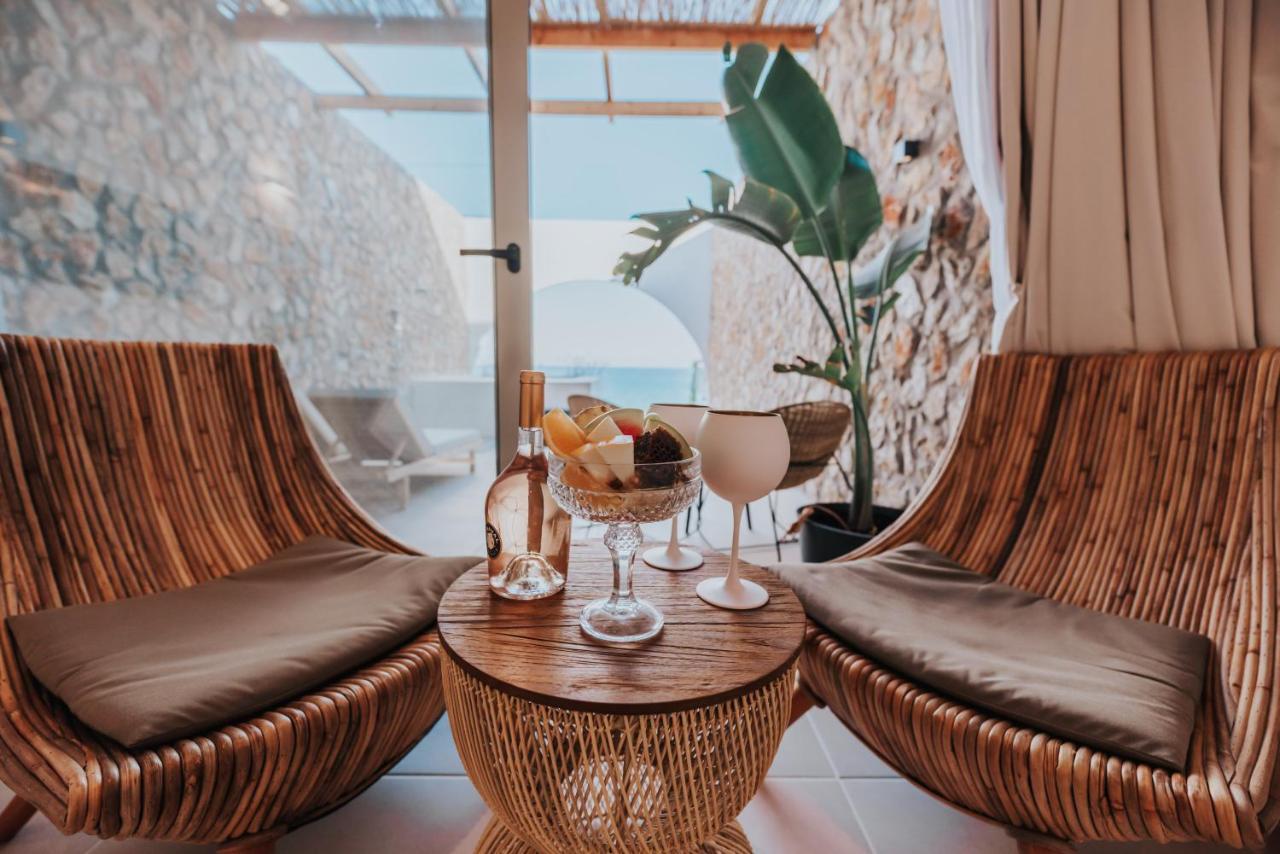 Delfini Beach Hotel & Suites Arhángelosz Kültér fotó