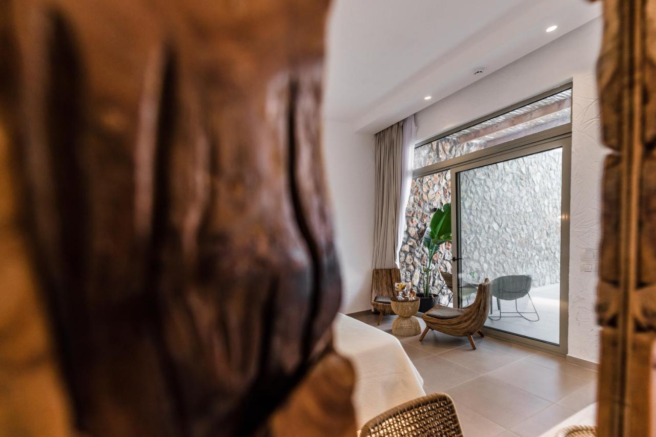 Delfini Beach Hotel & Suites Arhángelosz Kültér fotó