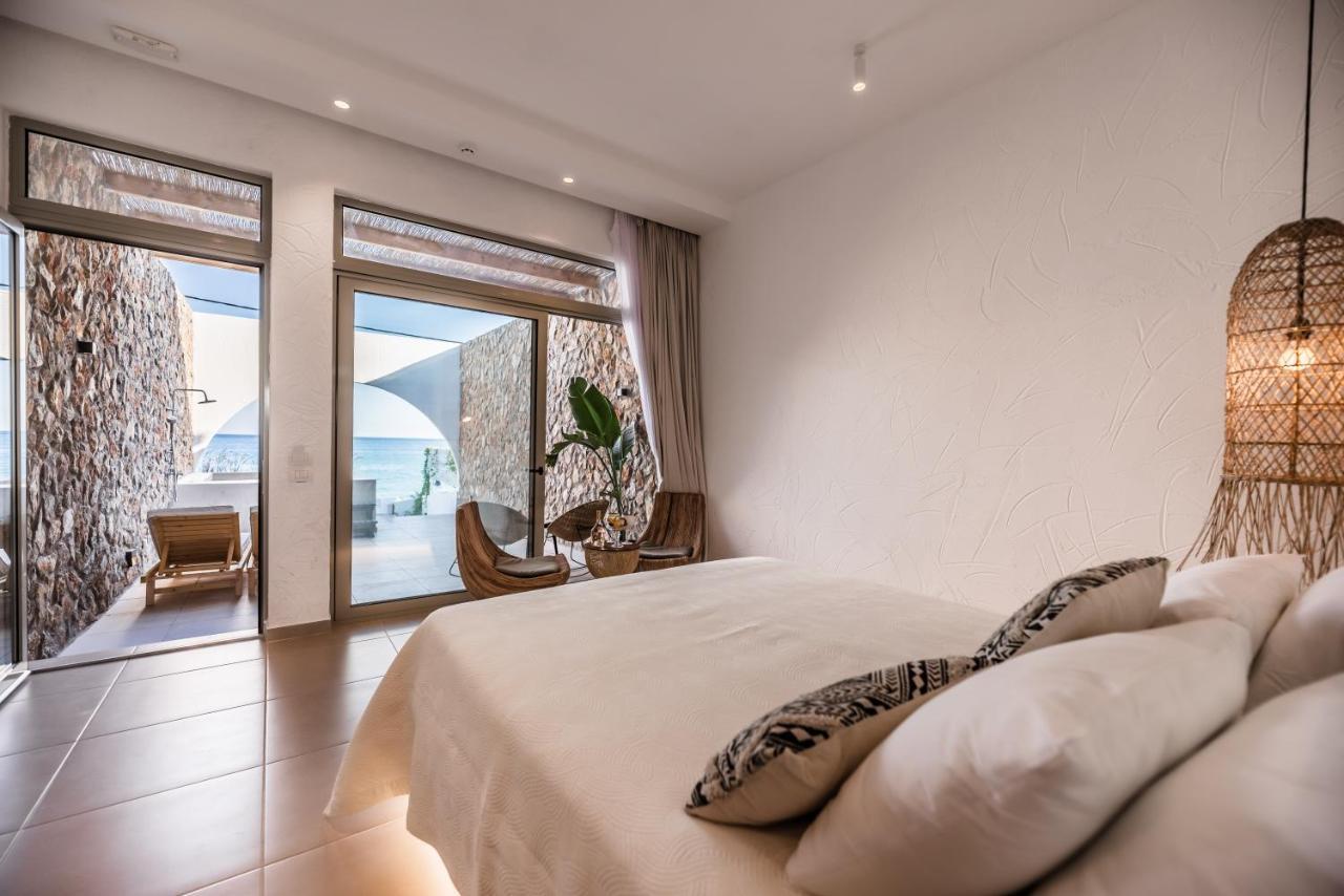 Delfini Beach Hotel & Suites Arhángelosz Kültér fotó
