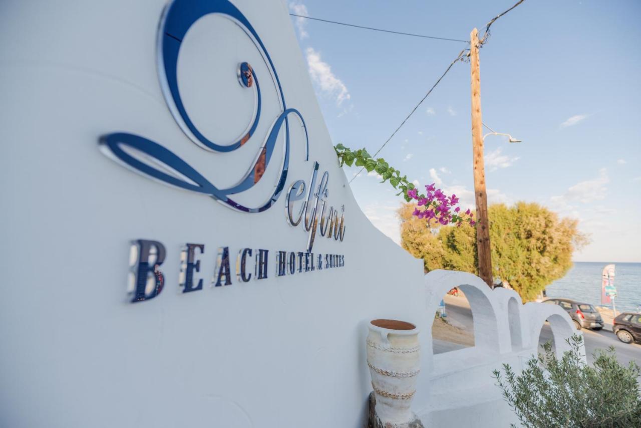 Delfini Beach Hotel & Suites Arhángelosz Kültér fotó
