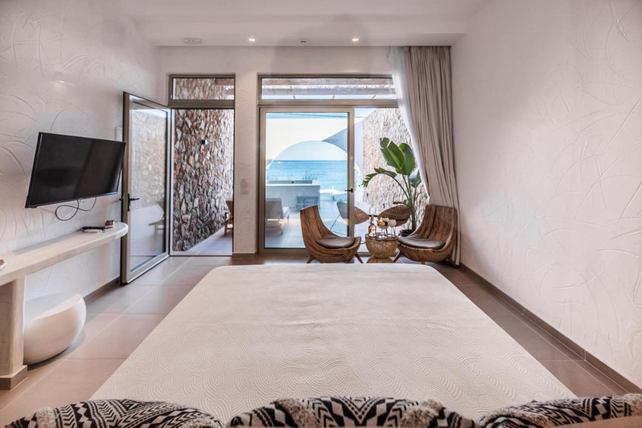 Delfini Beach Hotel & Suites Arhángelosz Kültér fotó