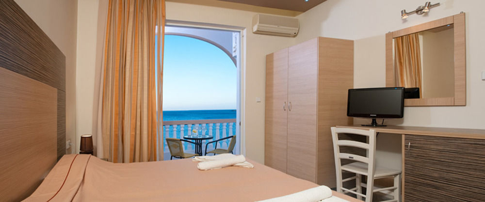 Delfini Beach Hotel & Suites Arhángelosz Kültér fotó